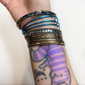 14 Piece Bangle Bracelet Set